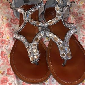 gemmed sandals